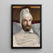 Portrait of Auguste Hesse 1795-1869 history painter member of the Institute - Nicolas Auguste Galimard — framed artwork on a wall