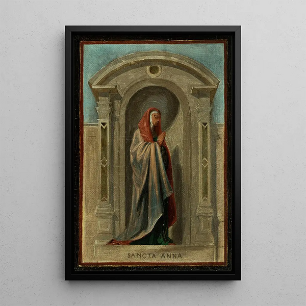 Sainte Anne - Nicolas Auguste Hesse — framed artwork on a wall