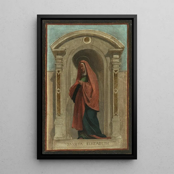 Sainte Élisabeth - Nicolas Auguste Hesse — framed artwork on a wall