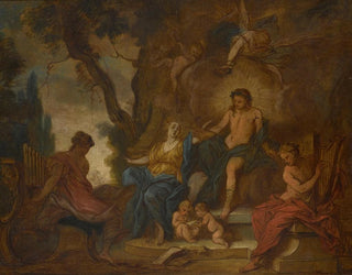 Apollon et les muses - Nicolas Bertin — artwork view