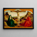 Crucifixion - Nicolas Dipre — framed artwork on a wall