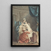 The Bath - Nicolas François Regnault — framed artwork on a wall
