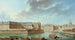 La Pointe orientale de l'île Saint-Louis avec l'hôtel de Bretonvilliers et l'hôtel Lambert - Nicolas Jean-Baptiste Raguenet — artwork view