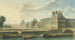 The Palais des Tuileries seen from the Quai d'Orsay - Nicolas Jean-Baptiste Raguenet — artwork view