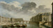 Le Quai des Ormes, current quai de l'Hôtel de Ville, the Pont Marie, and Île Saint-Louis - Nicolas Jean-Baptiste Raguenet — artwork view