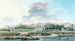 The Quai and the Village of Passy seen from the left bank - Nicolas Jean-Baptiste Raguenet — artwork view