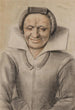 Portrait of an elderly smiling woman - Nicolas Lagneau — artwork view