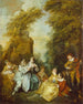 A flirtatious conversation Flirtatious conversation - Nicolas Lancret — artwork view