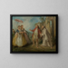 The geese of Brother Philippe - Nicolas Lancret — framed artwork on a wall