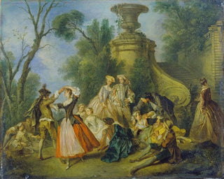 Pastoral Festivities - Nicolas Lancret — artwork view
