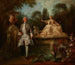 Portrait of Actor Grandval - Nicolas Lancret — artwork view