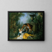 The Justified Servant - Nicolas Lancret — framed artwork on a wall