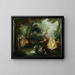 The Balancing - Nicolas Lancret — framed artwork on a wall