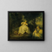 Women bathing - Nicolas Lancret — framed artwork on a wall