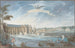 Cows and Perspective of Château de Chenonceaux - Nicolas Marie Ozanne — artwork view