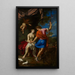 Venus and Adonis Painting - Nicolas Mignard — framed artwork on a wall