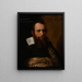 Eustache de La Salle - Nicolas Moillon — framed artwork on a wall