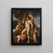 Bacchus Apollo - Nicolas Poussin — framed artwork on a wall