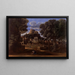 Landscape with the Ashes of Phocion - Nicolas Poussin — framed artwork on a wall