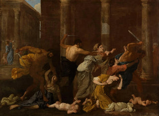 The Massacre of the Innocents - Nicolas Poussin — artwork view