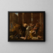 The Massacre of the Innocents - Nicolas Poussin — framed artwork on a wall