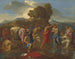 The Baptism of Christ - Nicolas Poussin — artwork view