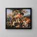 The Birth of Venus - Nicolas Poussin — framed artwork on a wall