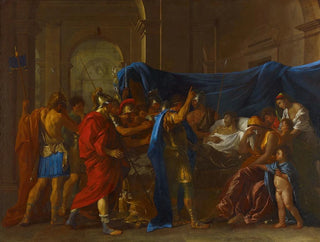 The Death of Germanicus - Nicolas Poussin — artwork view