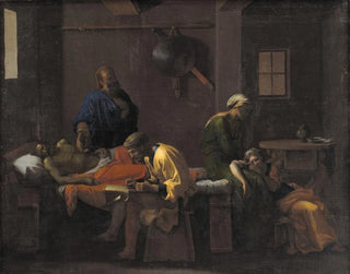 The Testament of Eudamidas - Nicolas Poussin — artwork view