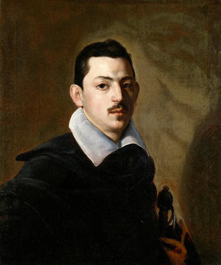 Nicolas Regnier - Portrait of a Young Man with a Sword.webp