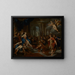 Didon et Énée - Nicolas Verkolje — framed artwork on a wall