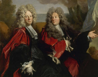 Portrait of two aldermen in office in 1702 - Nicolas de Largillière — artwork view