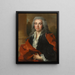 Portrait painting of Anne Louis Goislard de Montsabert, Count of Richbourg-le-Toureil - Nicolas de Largillière — framed artwork on a wall