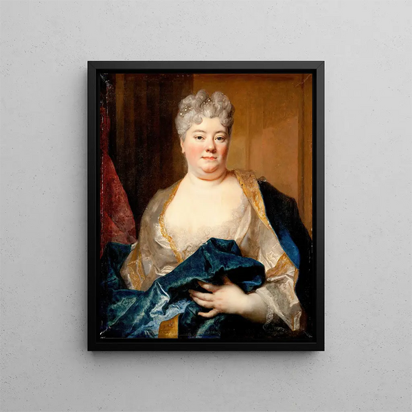 Stina Lillie - Nicolas de Largillière — framed artwork on a wall