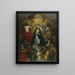 The Coronation of Mary - Nicolas de Liemaker — framed artwork on a wall