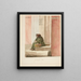 The apple seller - Nicolino Calyo — framed artwork on a wall
