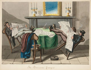 Les flâneurs du bar - Nicolino Calyo — artwork view