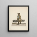 The Boot Cleaner - Nicolino Calyo — framed artwork on a wall