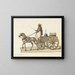 The Milkman and the Butter Seller - Nicolino Calyo — framed artwork on a wall