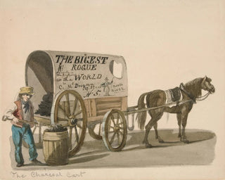 The Charroi de charbon - Nicolino Calyo — artwork view
