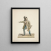 The fire chief - Nicolino Calyo — framed artwork on a wall