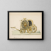 The fire truck - Nicolino Calyo — framed artwork on a wall