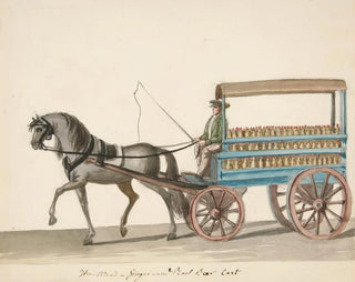 The ginger ale and root beer cart - Nicolino Calyo — artwork view