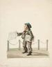 The newspaper seller - Nicolino Calyo — artwork view