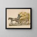 L'ancien homme de paille - Nicolino Calyo — framed artwork on a wall