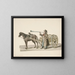 L'Homme aux huîtres - Nicolino Calyo — framed artwork on a wall