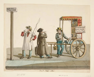 The Root Beer Vendor - Nicolino Calyo — artwork view