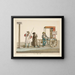 The Root Beer Vendor - Nicolino Calyo — framed artwork on a wall
