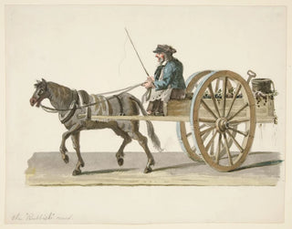 L'homme à la poubelle - Nicolino Calyo — artwork view