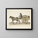 L'homme à la poubelle - Nicolino Calyo — framed artwork on a wall